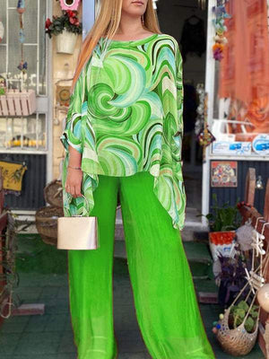 LeoRicci Chiffon Set Zomer
