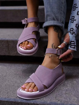 VittoriaRomano Sandalen Met Bandjes
