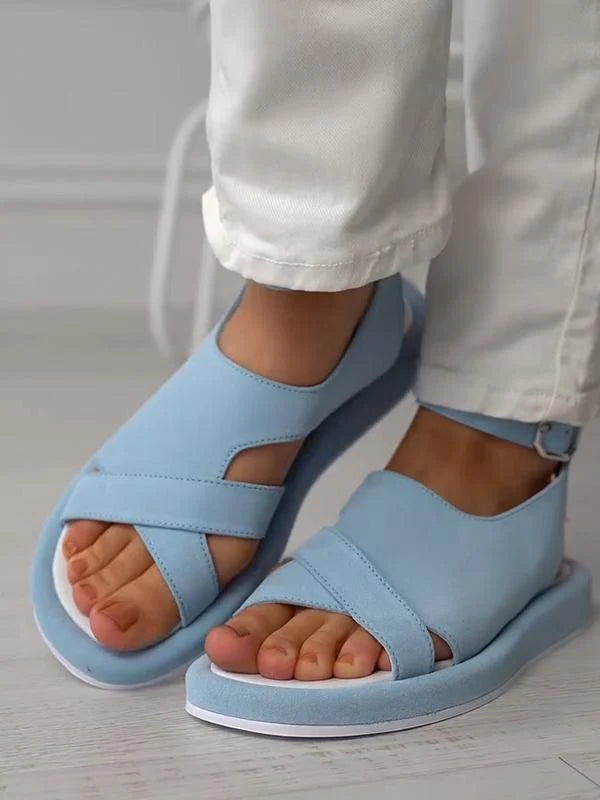 VittoriaRomano Sandalen Met Bandjes