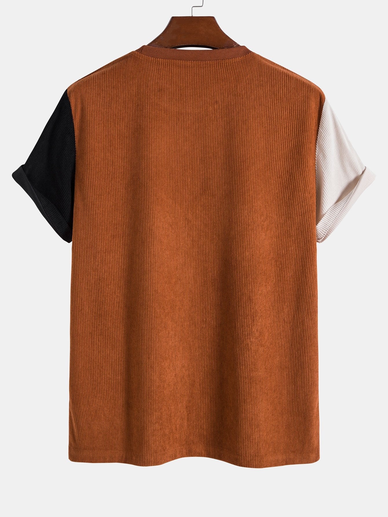 Luca – Moderne Kleurblok Heren T-Shirt