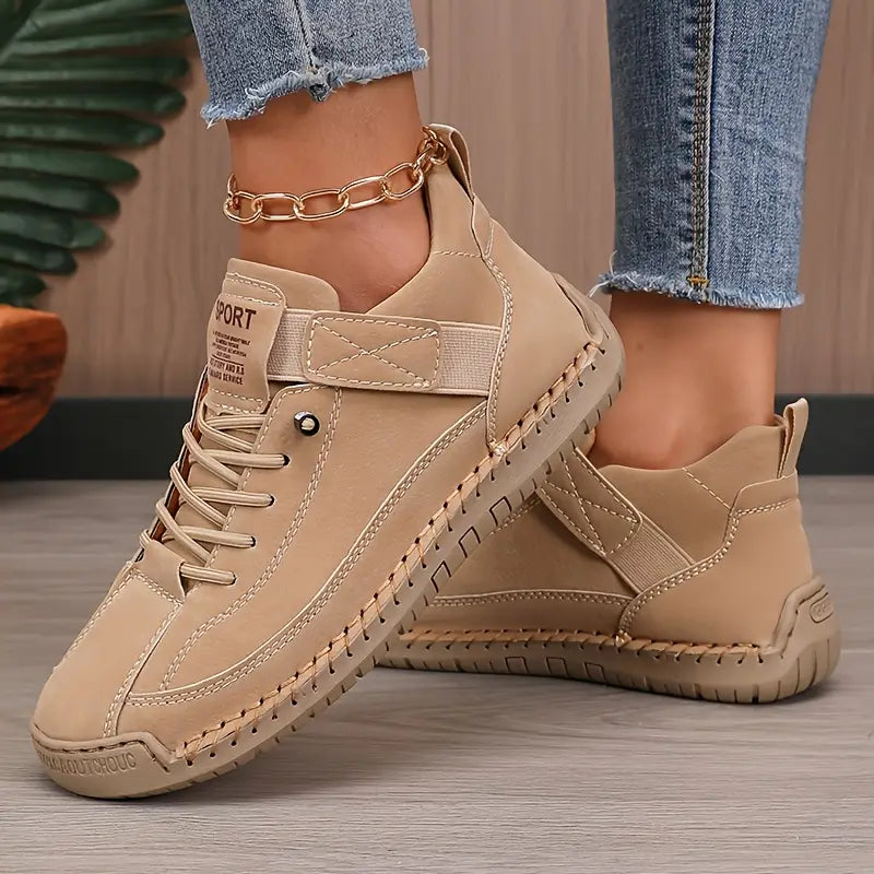 Althea – Lichtgewicht Dames Leren Sneakers voor Elke Dag