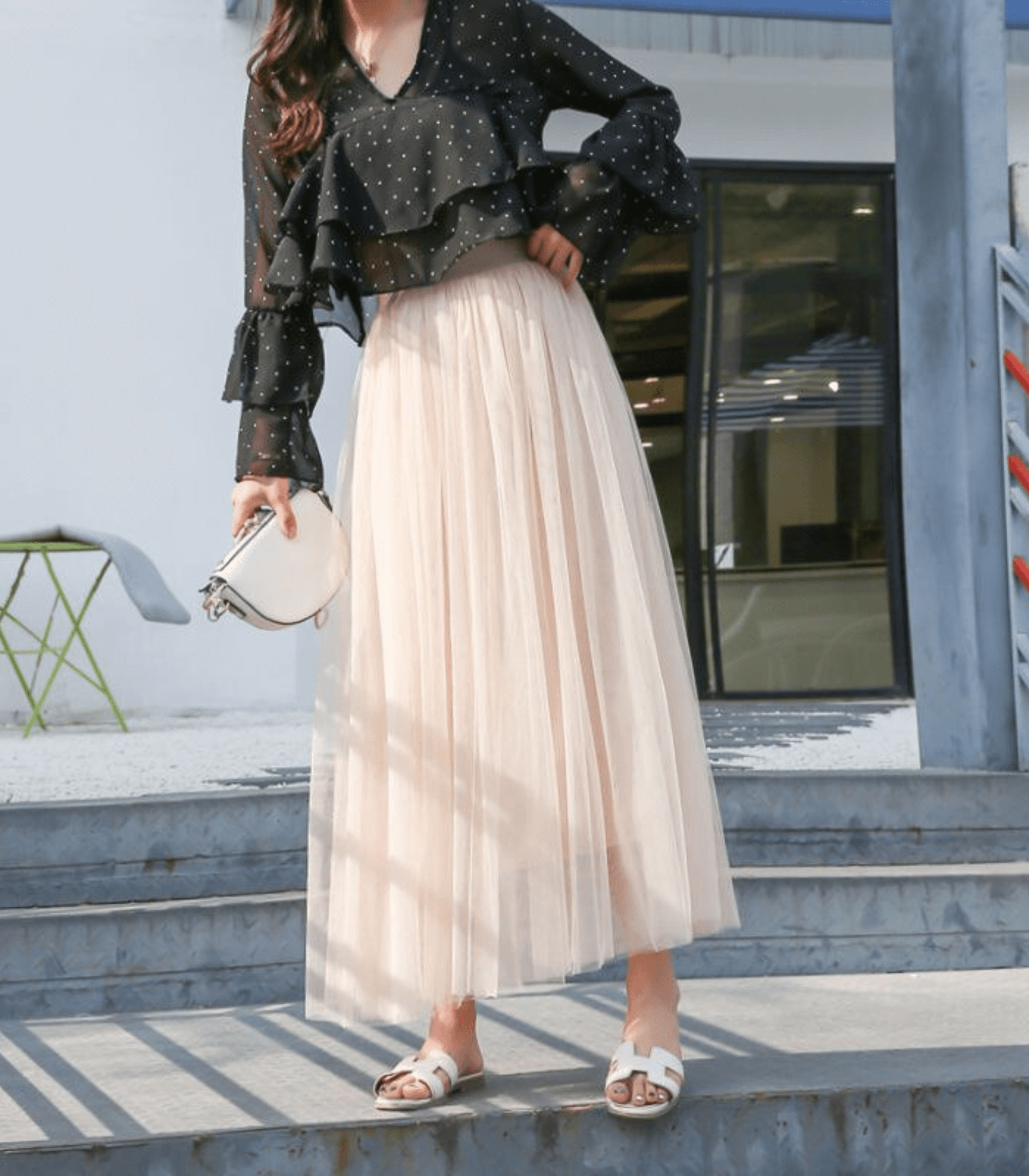 Isabella – Hoge Taille Elegante Dames Midi Rok