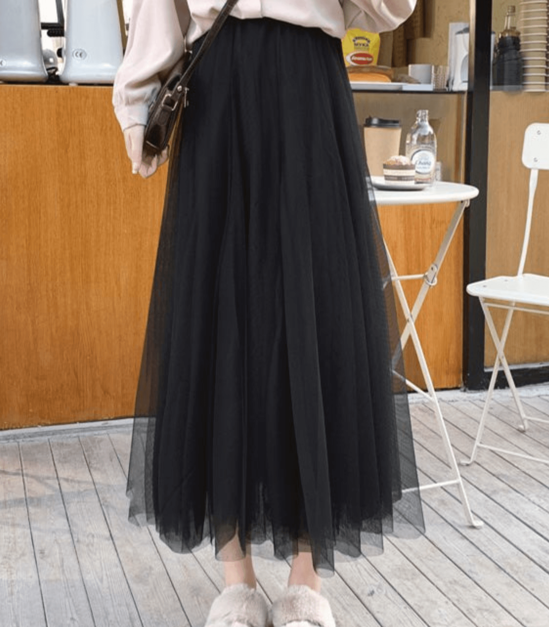 Isabella – Hoge Taille Elegante Dames Midi Rok