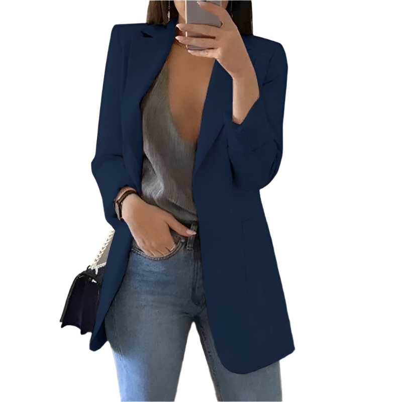 Alessia – Getailleerde Dames Blazer in Uitgebreide Maten