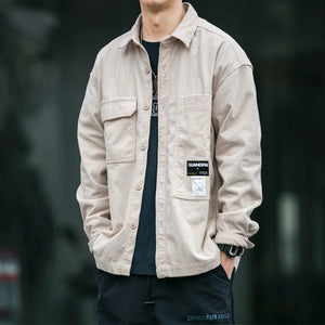 LucaUrbano™ Corduroy shirt van de stadsverkenner