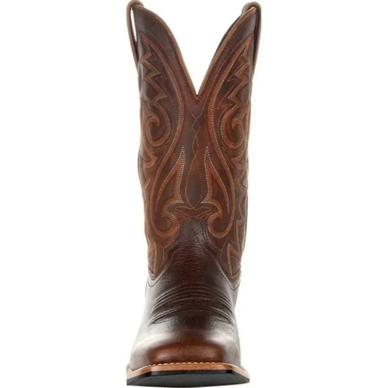 Lorenzo – Western Leren Herenlaarzen