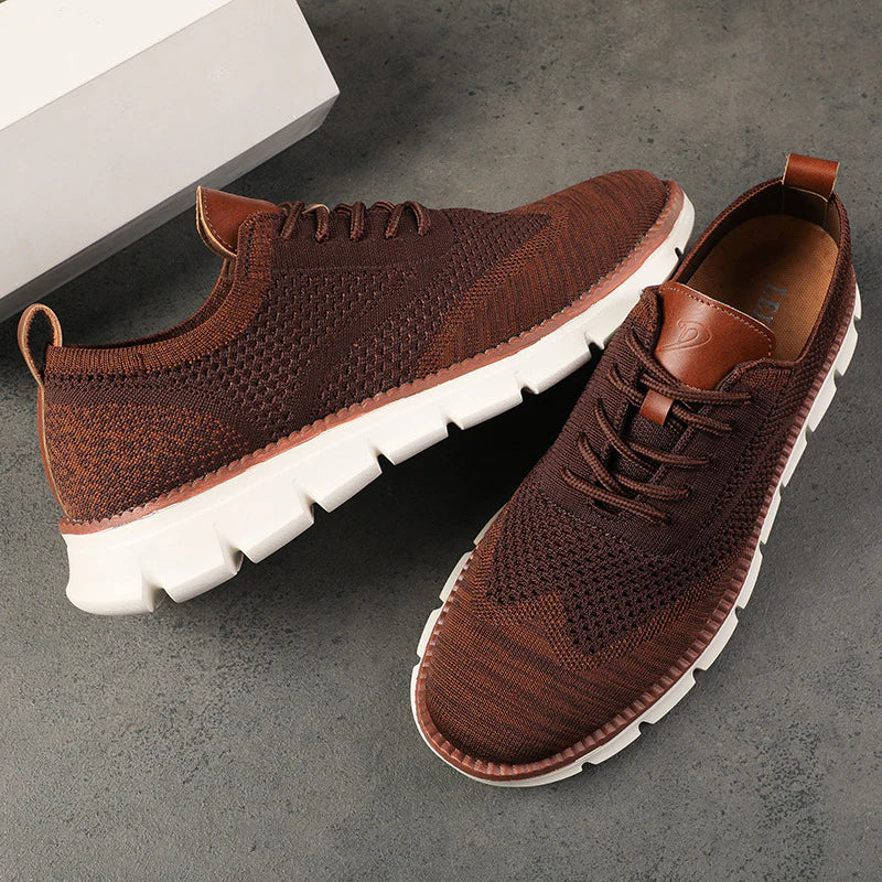 Fabrini – Casual Herensneakers met Stijlvolle Twist