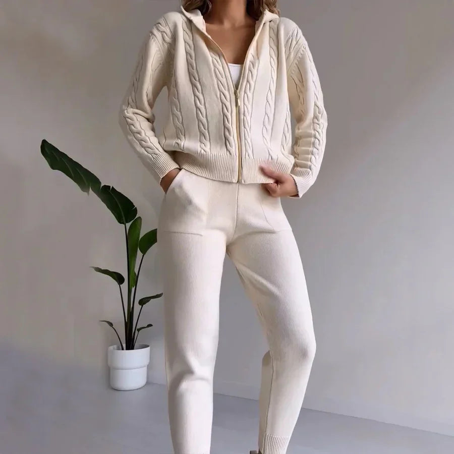 Elena – Comfortabele Tweedelige Dames Loungewear Set