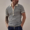 PietroOnde Gestreepte Poloshirt Voor Mannen