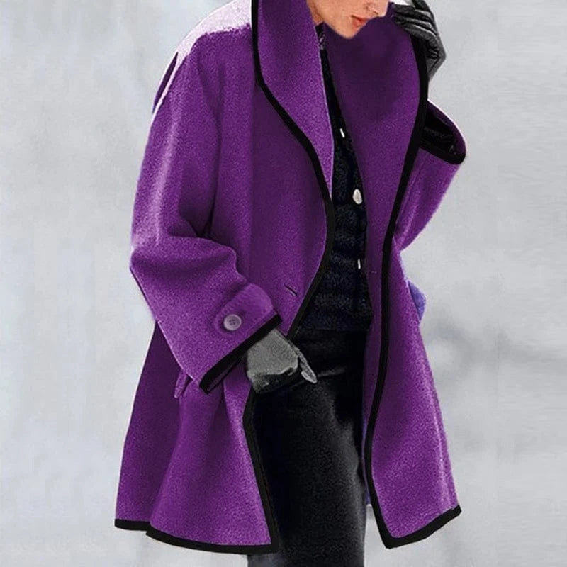 Chelsea – Stijlvolle Dames Winter Demi Trenchcoat