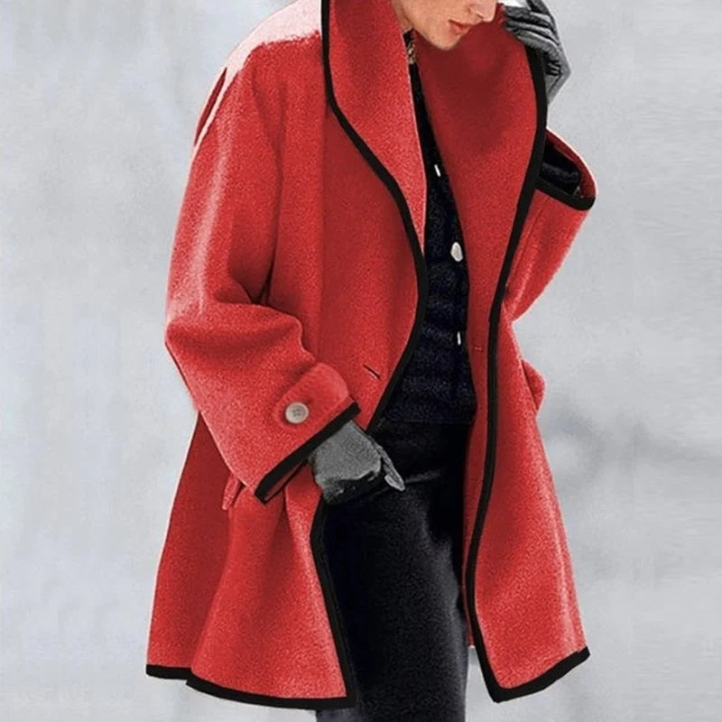 Chelsea – Stijlvolle Dames Winter Demi Trenchcoat