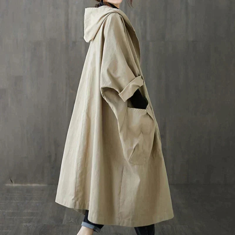 MilaFiore Oversized trenchcoat Voor Vrouwen