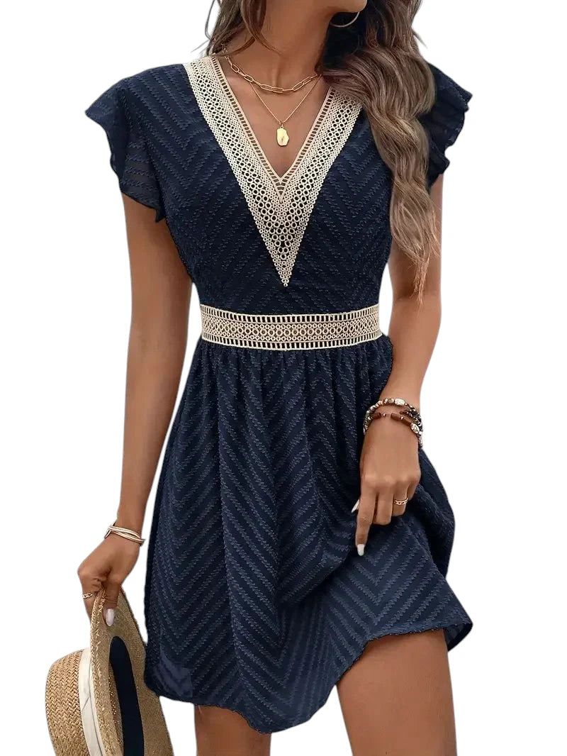 Eline – Elegante Dames Jurk met Sweetheart Halslijn