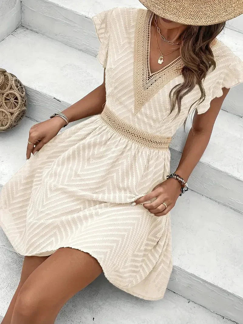 Eline – Elegante Dames Jurk met Sweetheart Halslijn