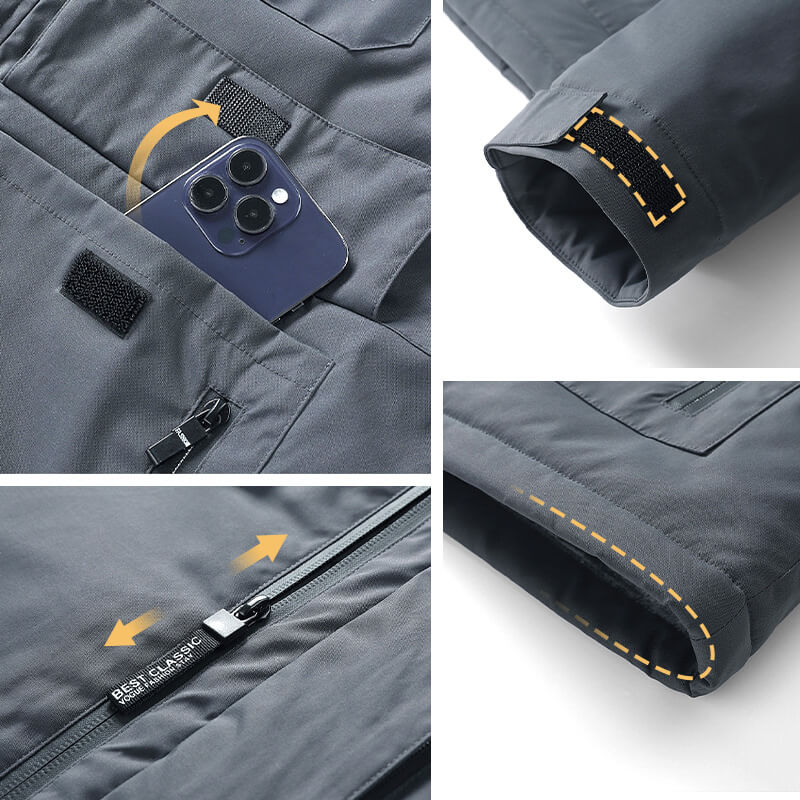 Enzo™️ Winddichte outdoorjas voor heren