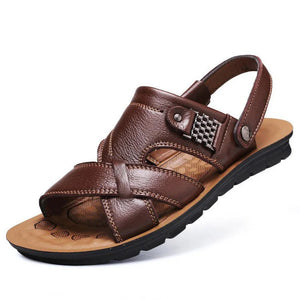 VittorioValli Leren Sandalen