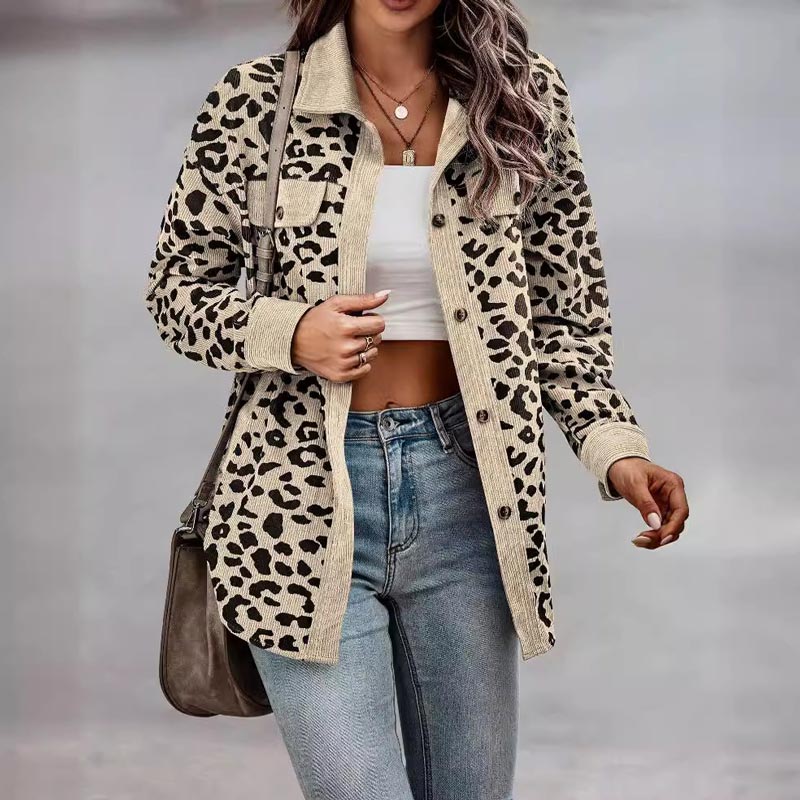 GinaBardi Button Down Lange Mouw Jas