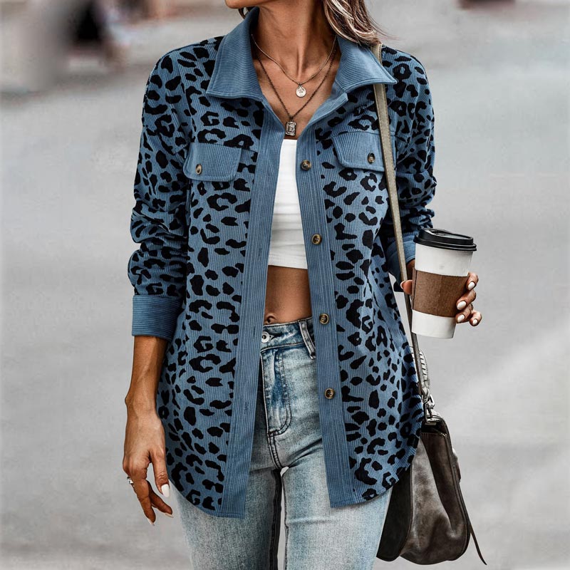 GinaBardi Button Down Lange Mouw Jas