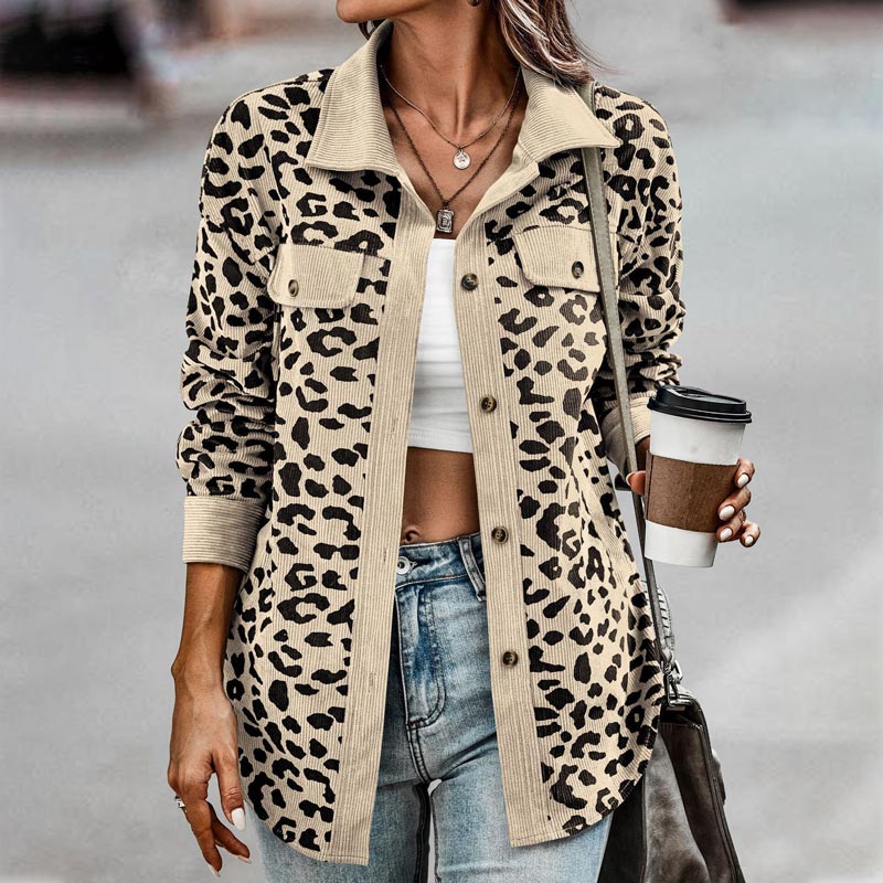 GinaBardi Button Down Lange Mouw Jas