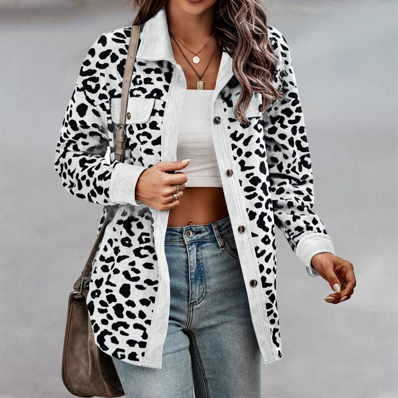 GinaBardi Button Down Lange Mouw Jas