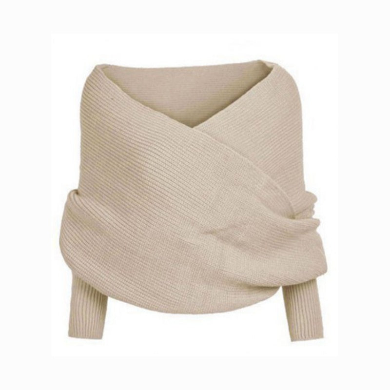 LiviaRossi Sweater Sjaal met Mouwen