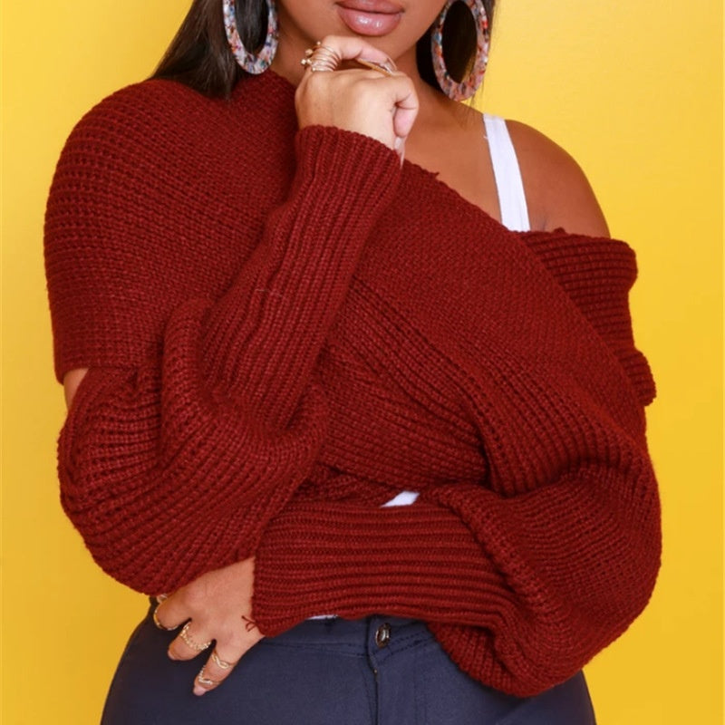 LiviaRossi Sweater Sjaal met Mouwen