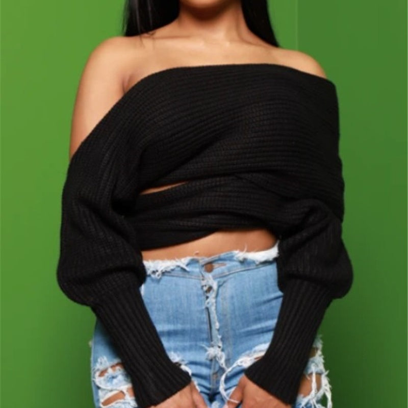 LiviaRossi Sweater Sjaal met Mouwen