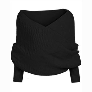 LiviaRossi Sweater Sjaal met Mouwen