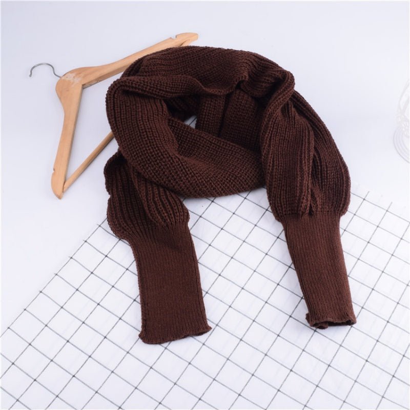 LiviaRossi Sweater Sjaal met Mouwen