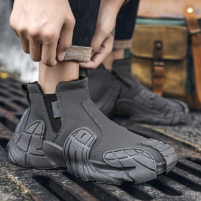 Leonardo – Stoere Heren Slip-On Hoge Sneakers