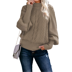 Clara – Dames Winterjas van Spandex met Opstaande Kraag