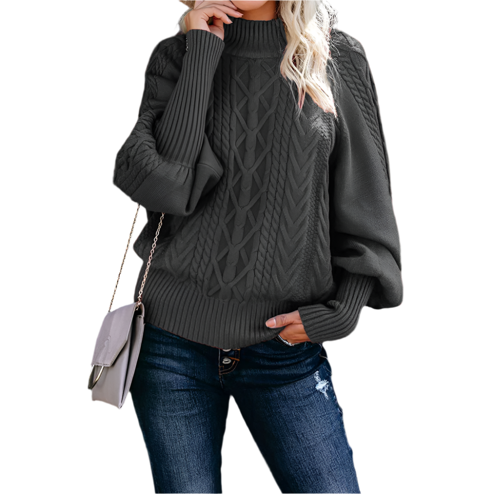Clara – Dames Winterjas van Spandex met Opstaande Kraag