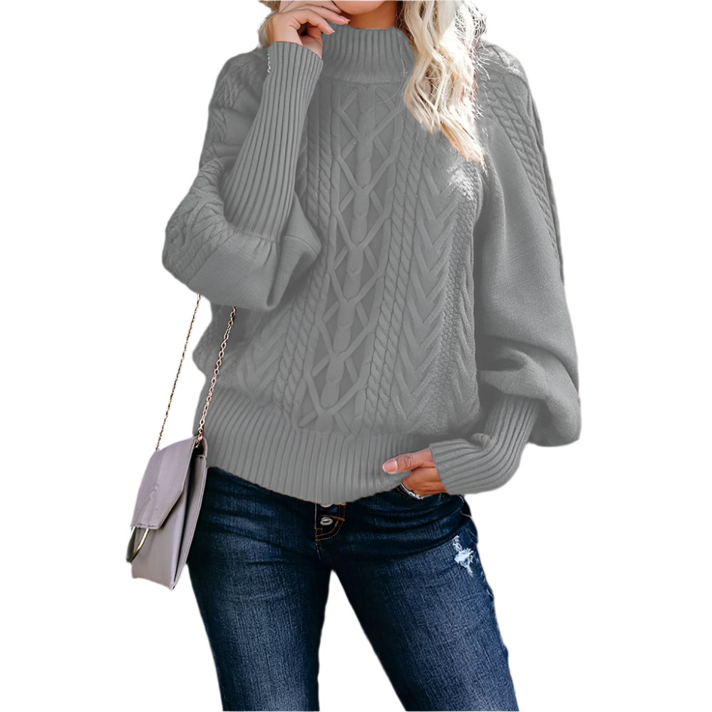 Clara – Dames Winterjas van Spandex met Opstaande Kraag