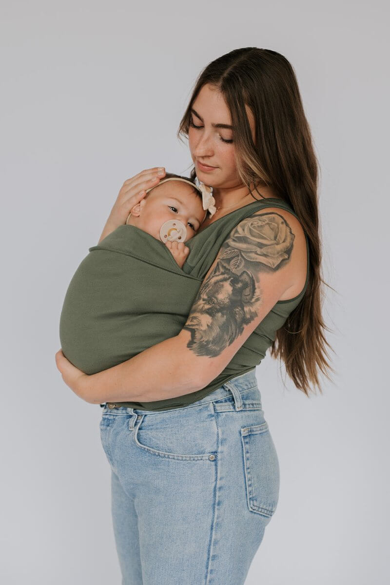 Lucien – StretchFit Unisex Draagshirt voor Ouders
