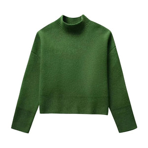 Isabella – Elegante Gebreide Dames Sweater & Rok Set