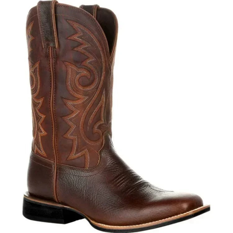 Lorenzo – Western Leren Herenlaarzen