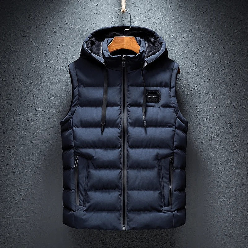 SofiaDeluca Bodywarmer Met Capuchon