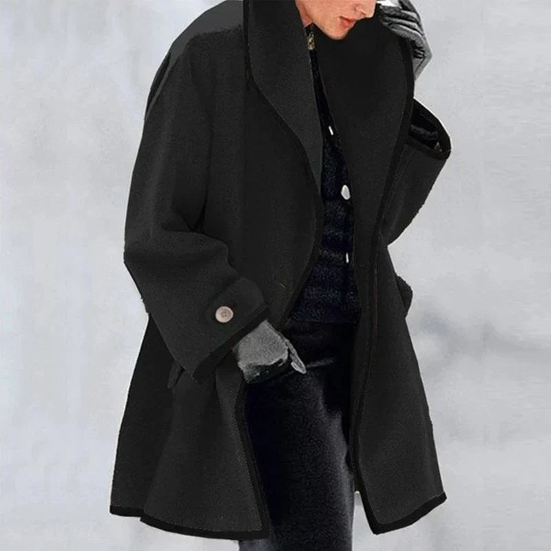 Chelsea – Stijlvolle Dames Winter Demi Trenchcoat