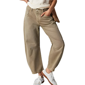Isabella – Hoge Taille Dames Relaxte Jeans