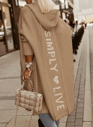 Luca Vita™- Dames Simply Live oversized vest