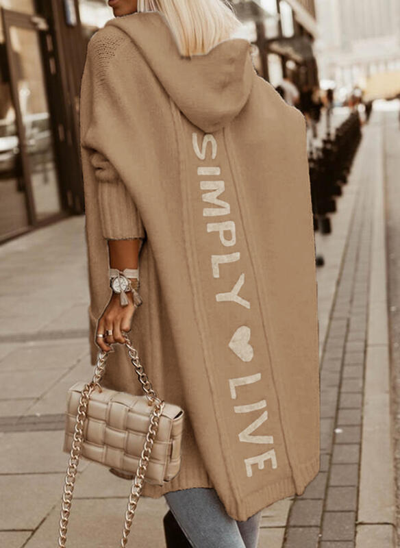 Luca Vita™- Dames Simply Live oversized vest